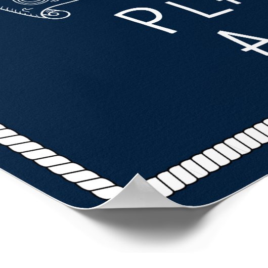 Poster Travaillez comme un capitaine, amusez-vous comme u (Coin)