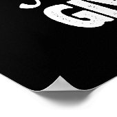 Poster Travaillez dur N'abandonnez jamais - Gymnase, Hust (Coin)