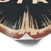 Poster Travaillez dur, restez humble (Coin)