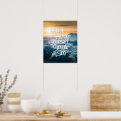 Poster Travaillez Plus Sûr Sur Vous-Même - Droit De L'Att (Cuisine)