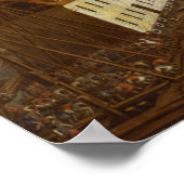 Poster Travaux de construction sur Friedrichstrasse à Ber (Coin)