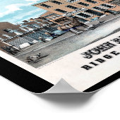 Poster Travaux de marbre du jardin de printemps Philadelp (Coin)