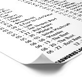 POSTER TRAVAUX ESCALIERS - 1977 (Coin)