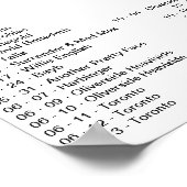 POSTER TRAVAUX ESCALIERS - 1980 (Coin)