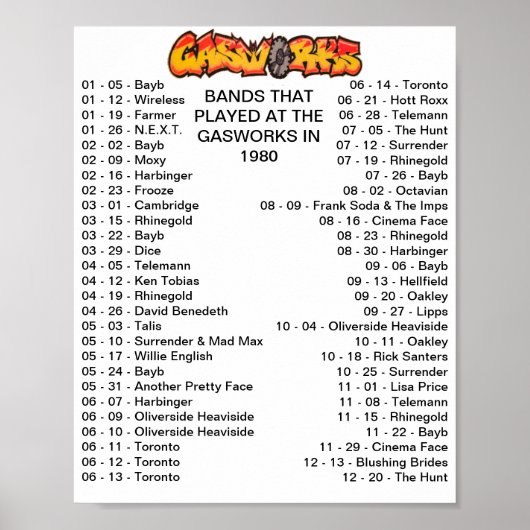 POSTER TRAVAUX ESCALIERS - 1980 (Devant)