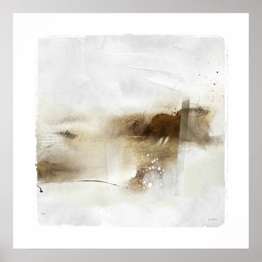 Poster travaux sur papier sans titre (Devant)