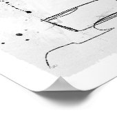 Poster travaux sur papier sans titre (Coin)