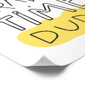 Poster Travel Art Travel Time Dude (Coin)