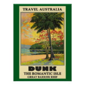 Poster Travel Australia, Dunk, (Devant)