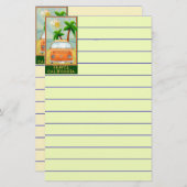 Poster:Travel California Briefpapier (Voorkant / Achterkant)