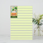 Poster:Travel California Briefpapier (Staand voorkant)