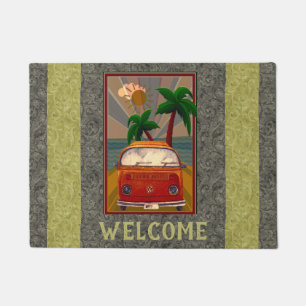 Poster:Travel California Doormat Deurmat