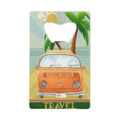 Poster:Travel California Kredietkaart Flessenopener (Voorkant)