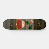 Poster : Travel California Skateboard (Horz)