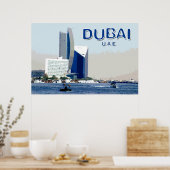 Poster Travel Dubai (Cuisine)