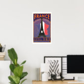 Poster TRAVEL-France (Bureau à domicile)