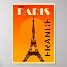 Travel Paris Retro