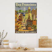 Poster Travel POSTER, San Francisco (Cuisine)