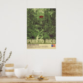 Poster Travel to Puerto Rico: El Yunque (Cuisine)