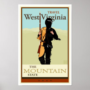 Poster Travel West Virginia