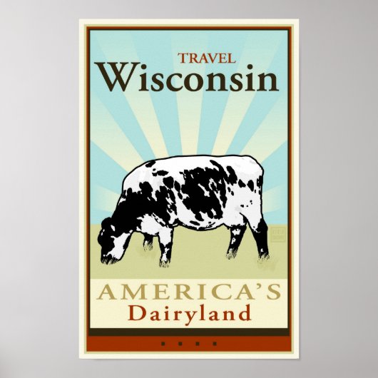 Poster Travel Wisconsin (Devant)