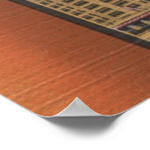 Poster Traverse City, Michigan - Scènes de grandes lettre (Coin)