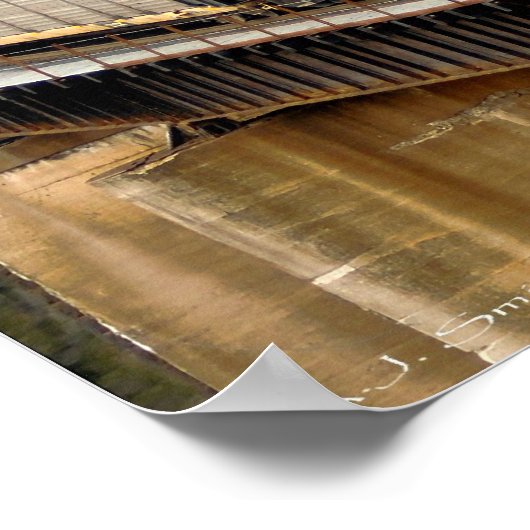 Poster Traversée de l'Ohio au printemps (Coin)