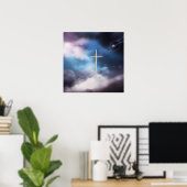 Poster Traverser dans les nuages (Bureau à domicile)