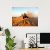Poster Traverser les déserts de Dubaï (Bureau à domicile)