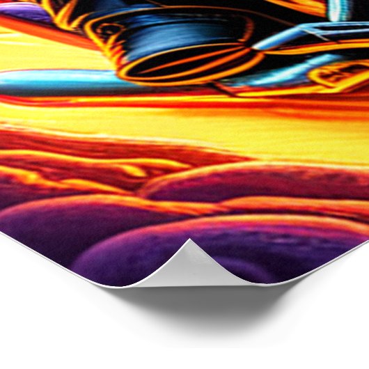 Poster Traverser les membres entrelacés (Coin)