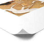 Poster traverser les vagues du rivage (Coin)