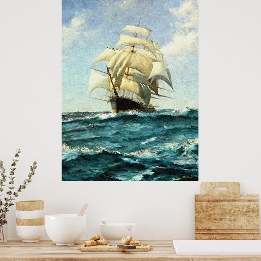 Poster Traverser l'océan (Cuisine)