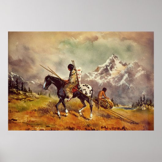 Poster TRAVOIS par SHARON SHARPE (Devant)