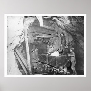Poster Treadwell Gold Mine Alaska 1916