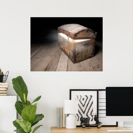 Poster Treasure chest (Bureau à domicile)