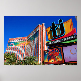 Poster Treasure Island Hotel Las Vegas America