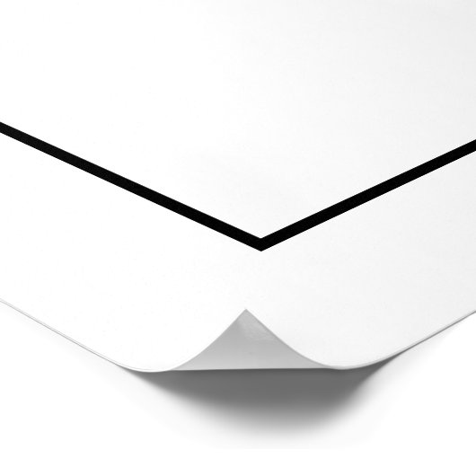 Poster Treblemaker Funny Music Pun Blanc G-Clef (Coin)