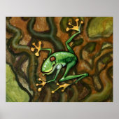 Poster Tree Frog (Devant)