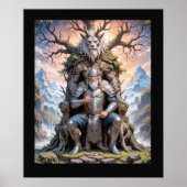 Poster Tree King (Devant)