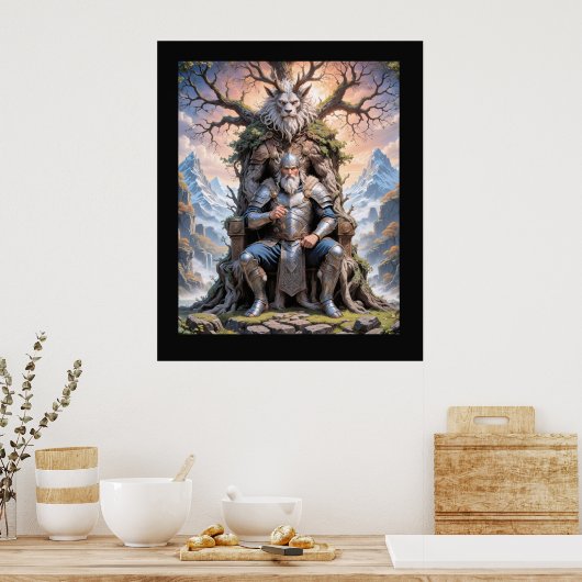 Poster Tree King (Cuisine)