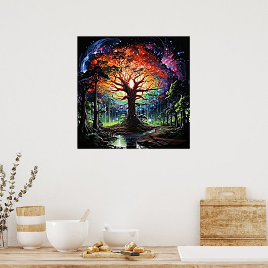 Poster Tree of Life (Cuisine)