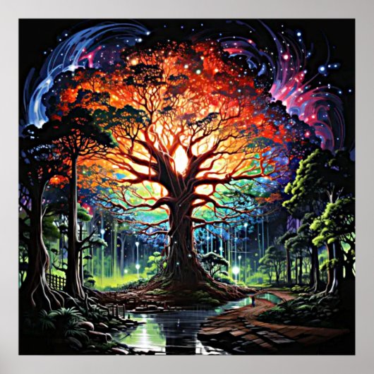 Poster Tree of Life (Devant)