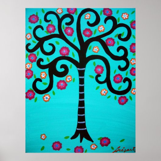 Poster Tree of Life (Devant)