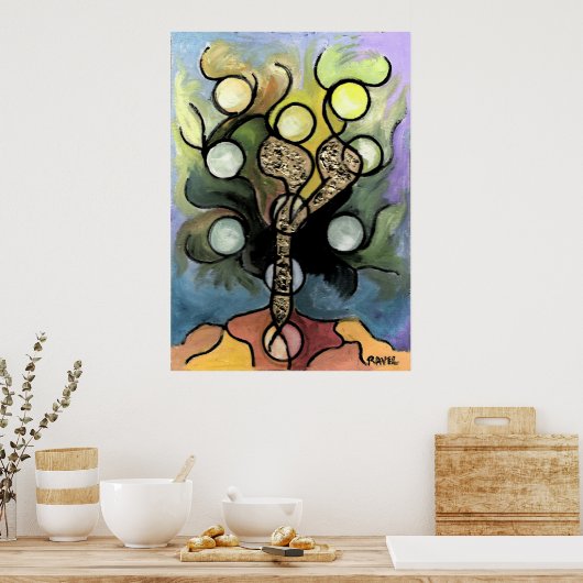 Poster Tree of Life (Cuisine)