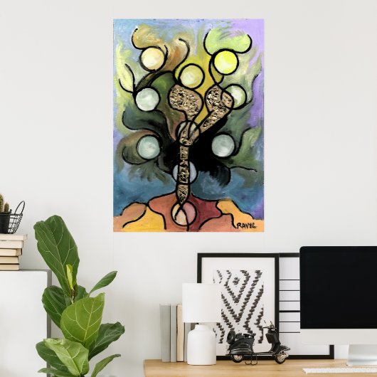 Poster Tree of Life (Bureau à domicile)