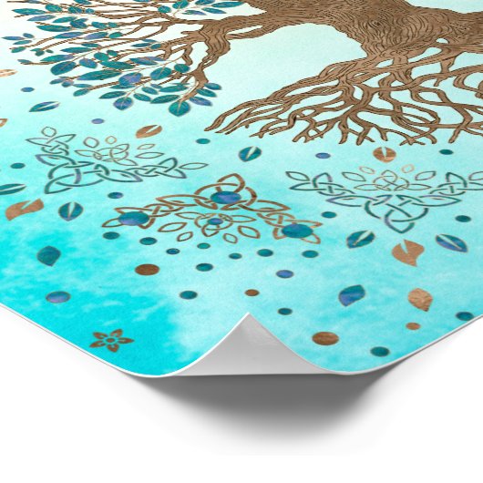 Poster Tree of Life Yggdrasil (Coin)