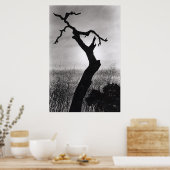 Poster tree sihloette (Cuisine)