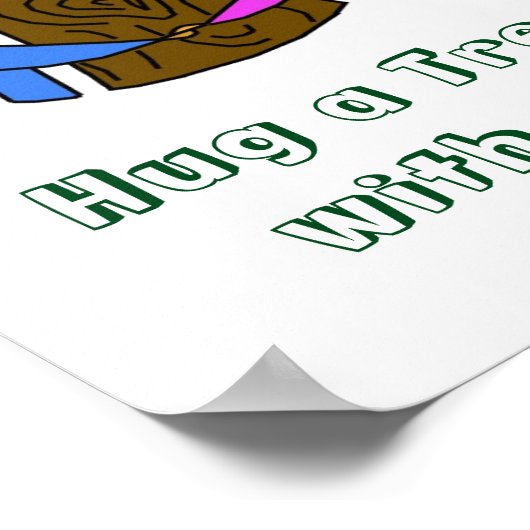 Poster Trees opslaan (Hoek)