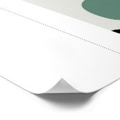 Poster trèfle dans vecteur (Coin)