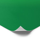 Poster Trèfle Shamrock Vert Chance St Patrick’s Day (Coin)